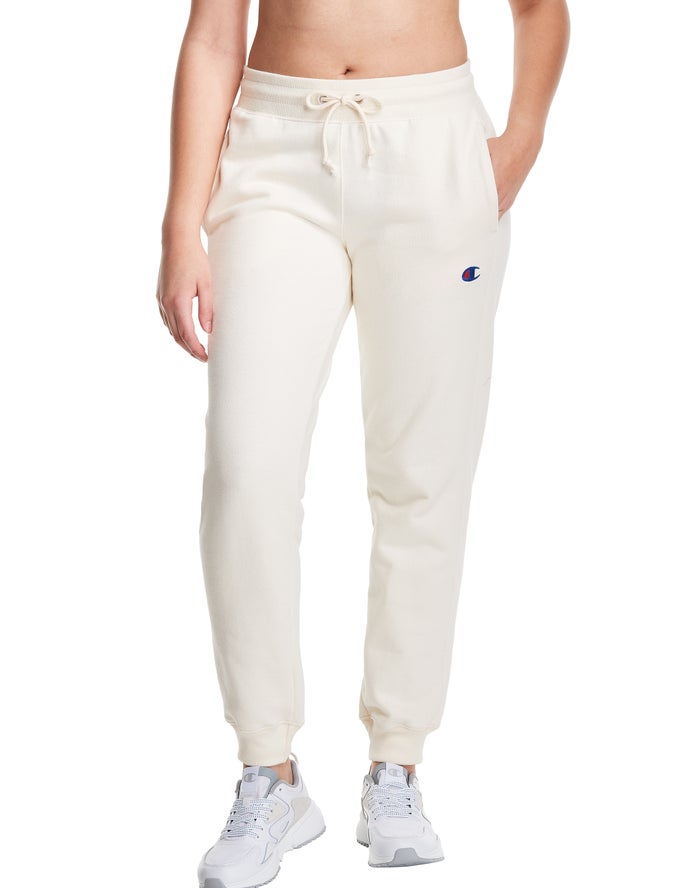 Champion Joggingbroek Dames - Wit - Reverse Weave ( 278951-UKW )